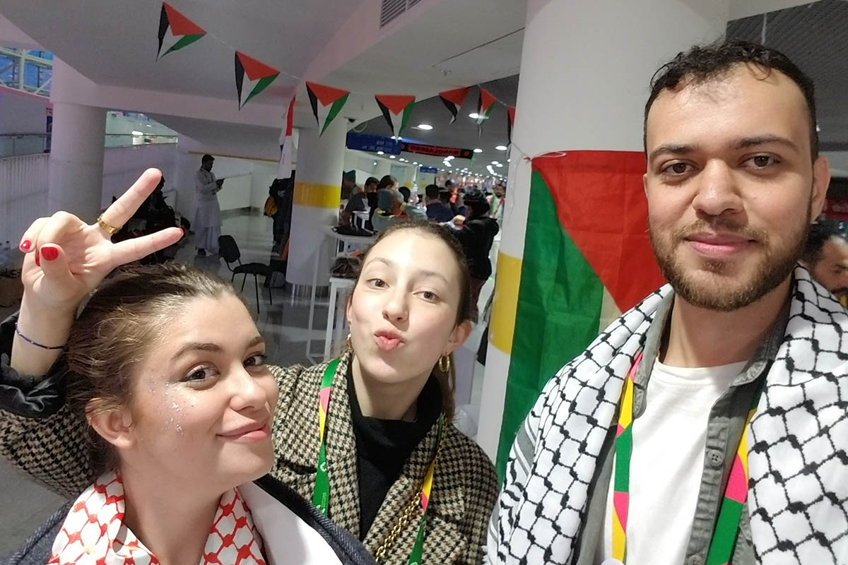 Иностранный студент ИСИ принял участие во Всемирном фестивале молодежи