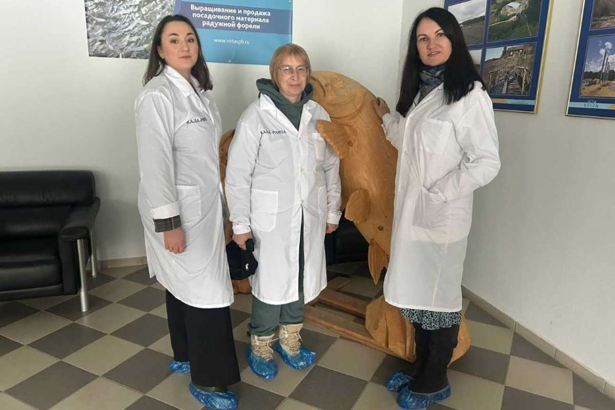 Эксперты ИСИ презентовали систему улавливания органических отходов для аквакультуры рыбоводческой компании АО «Кала-Ранта»