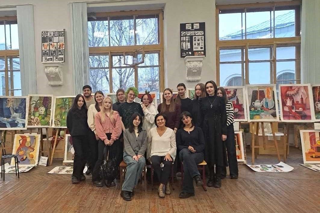 Студенты ИСИ представили итоговые проекты по дисциплине «Живопись»